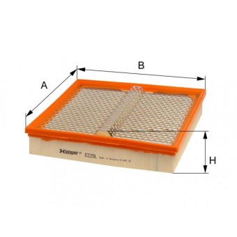 Hava Filtresi OM603 OM606 [W140]